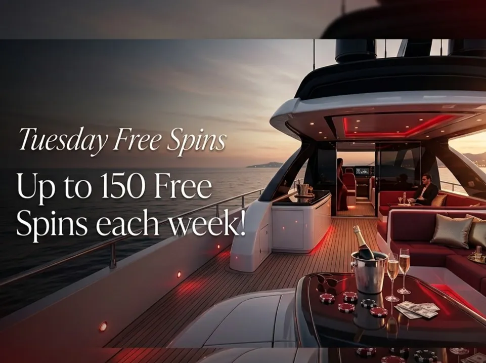 Tuesday free spins bonus